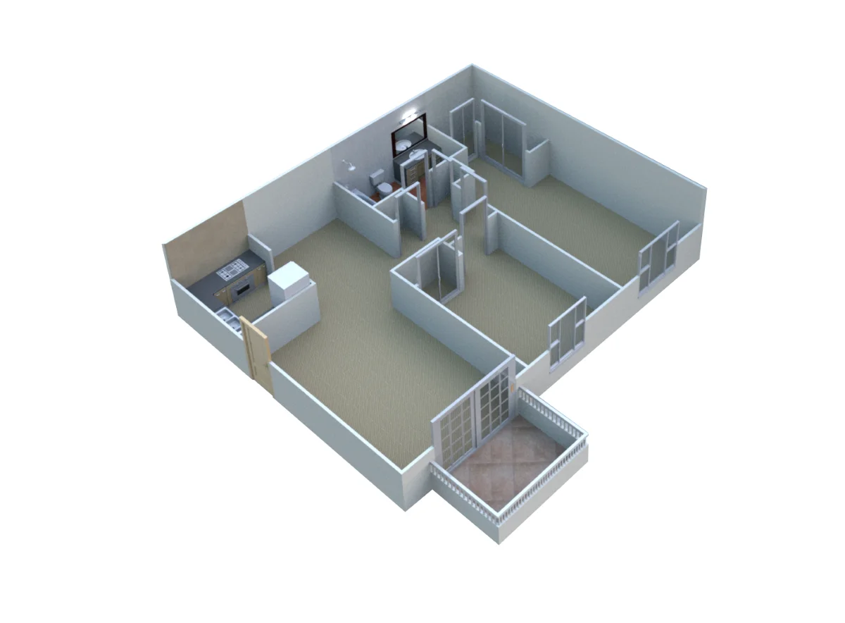 Southfield - Chestnt Oaks Floorplan