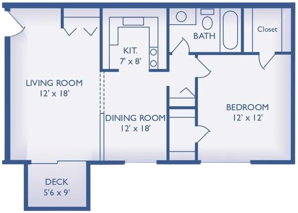 French Quarter Floorplan